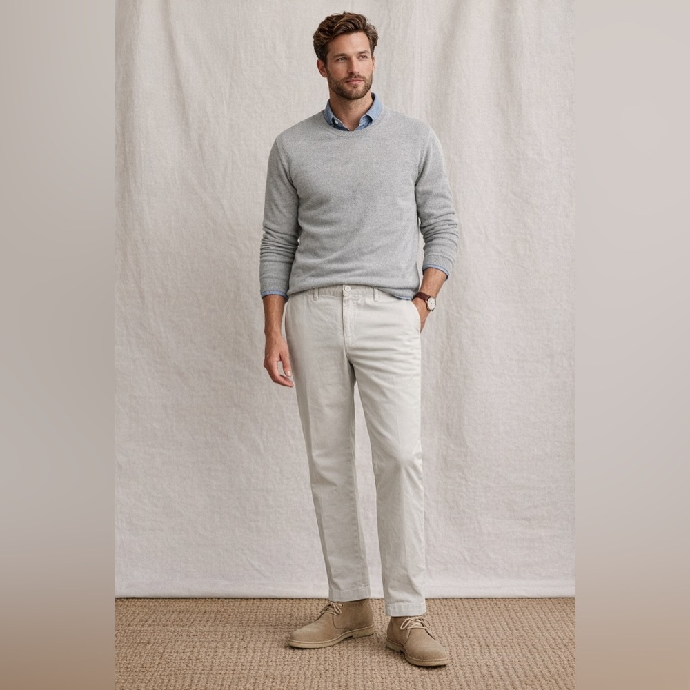 J. Crew Men’s Classic Khaki Chinos NWT 36/30 Classic Simple Business